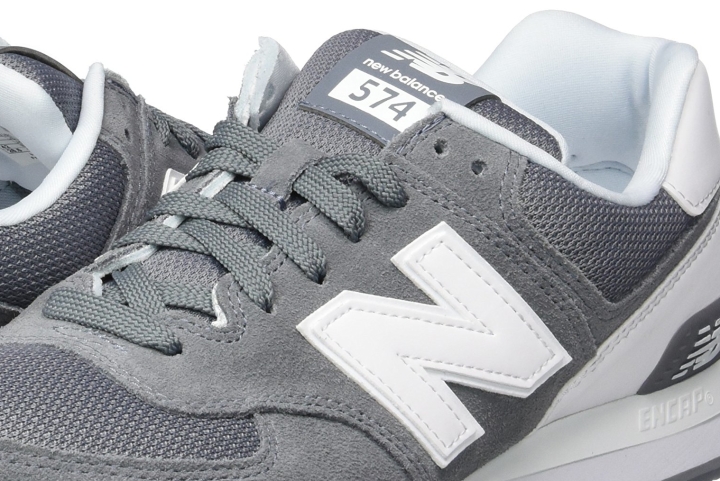 new balance 574 reflective black