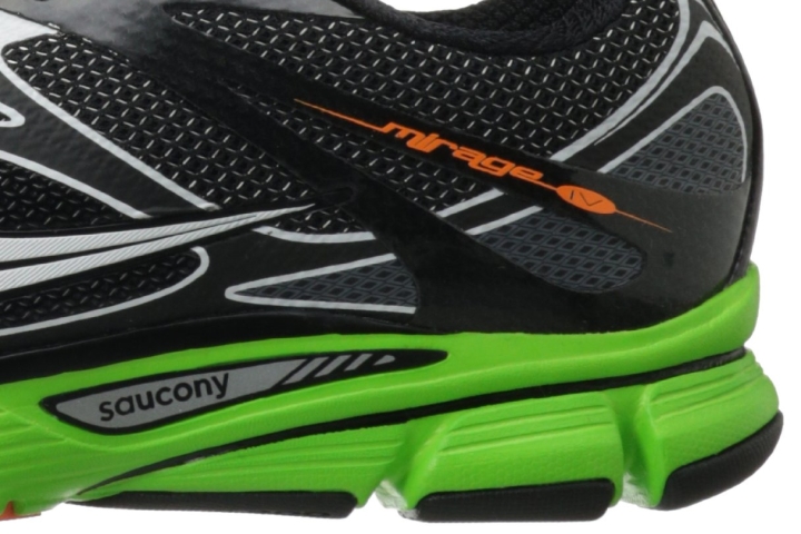 Saucony Mirage 4 shoes 20221-3 sneakers new black green 