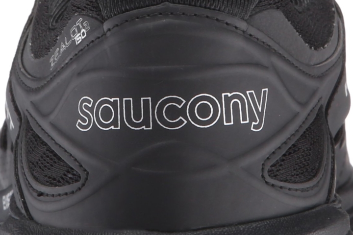 Grey Saucony Zealot ISO 2 Mens Running Shoes 