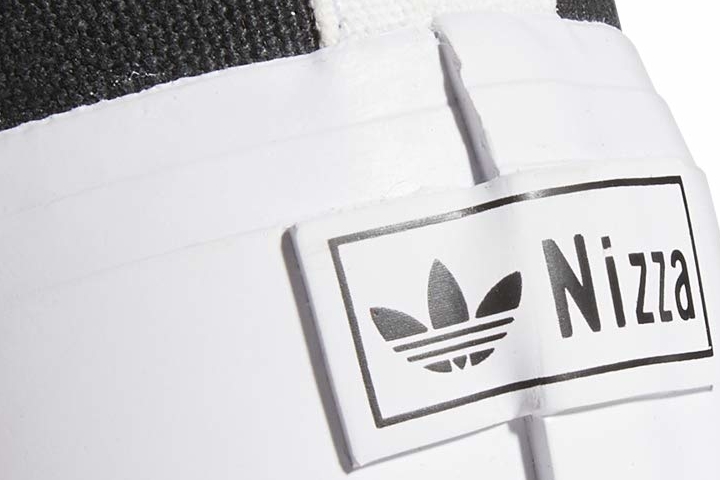 Adidas Nizza Platform heel label