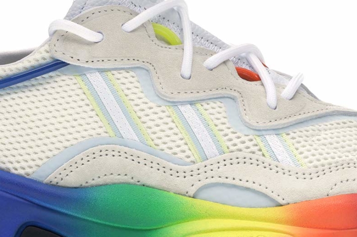 Adidas Ozweego Pride in white (only $100) |