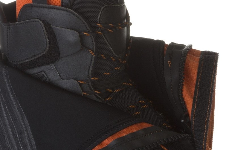 Asolo Manaslu GV multiple closure systems—two lace-up closures