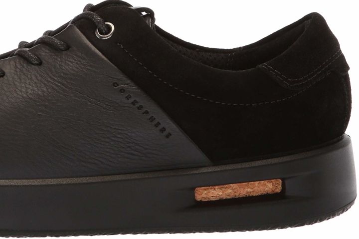 Dissipation cure triumphant Ecco Corksphere 1 Tie sneakers in black (only $119) | RunRepeat