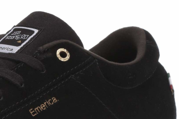 Details about   Emerica Americana 6102000125715 Mens Black Skate Inspired Sneakers Shoes 7 