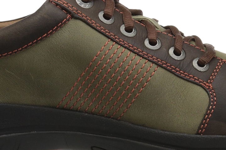 KEEN Austin sneakers in black + brown 
