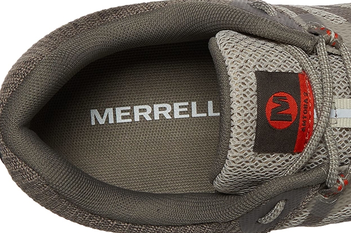 Merrell Antora 2 merrell logo