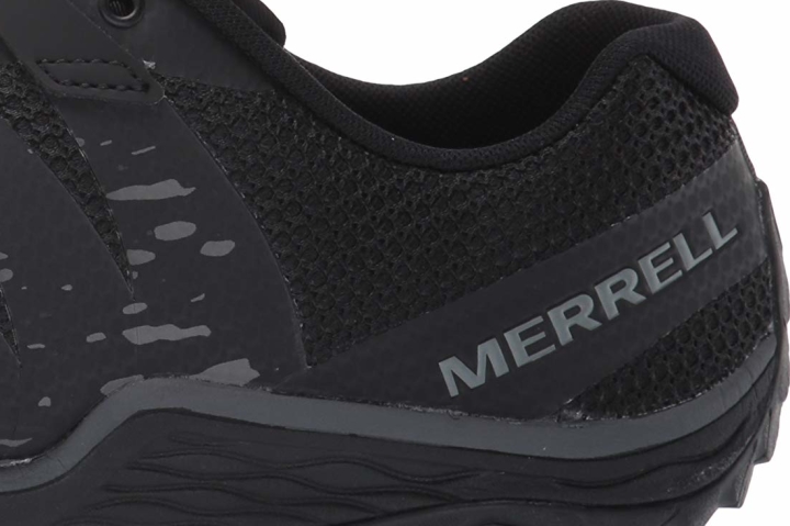 Merrell Trail Glove 5 merrell logo