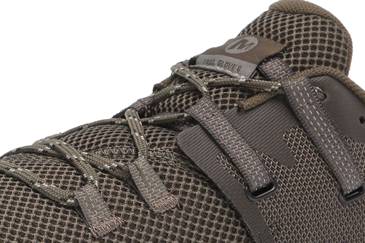 Merrell Trail Glove 6 lacing system