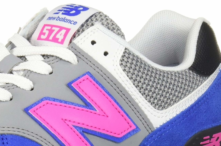 New Balance 574 Pebbled Sport Mouth opening