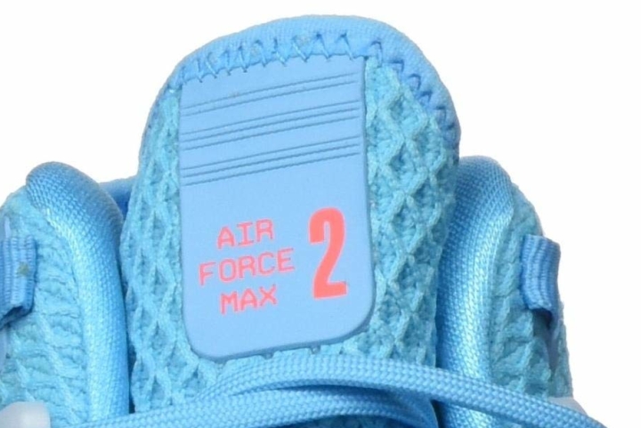 Nike Air Force Max 2 name on tongue