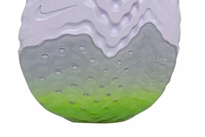 Nike Epic Phantom React Flyknit two rubber pads