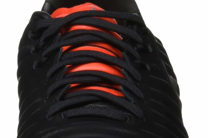 Nike Legend 7 Pro Firm Ground closeup laces