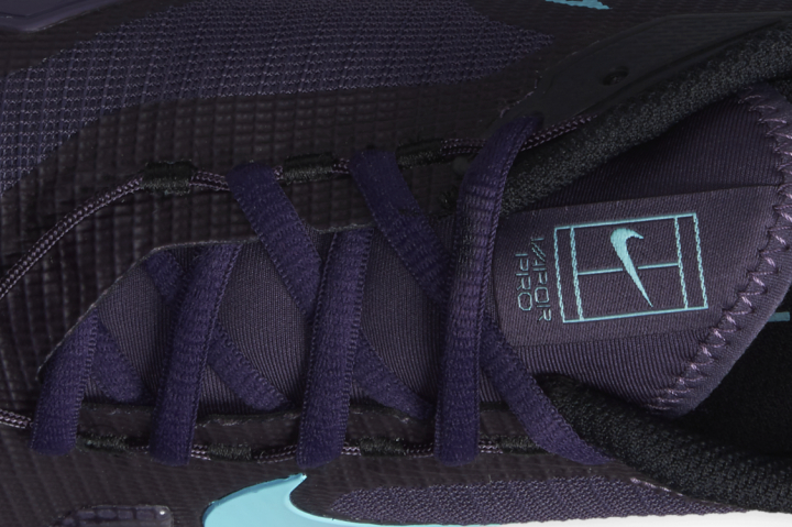 NikeCourt Air Zoom Vapor Pro lacing