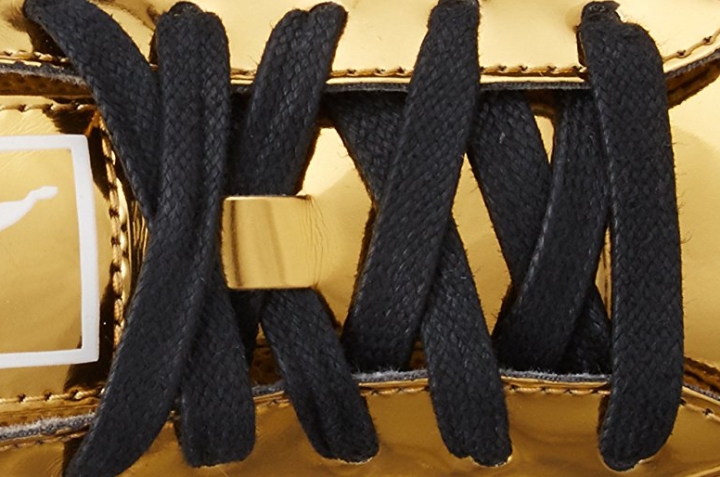 Puma Basket Platform Metallic laces