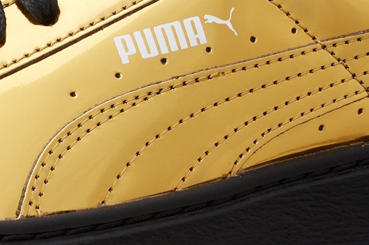 Puma Basket Platform Metallic logo
