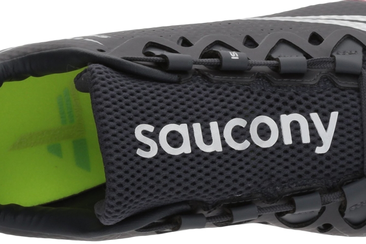 Saucony Showdown 4 lockdown and supportive fit