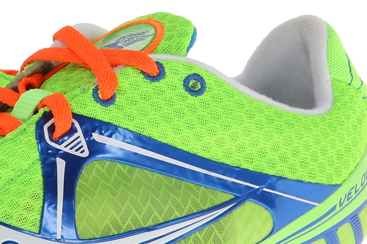 Saucony Velocity 5 holds the foot securely