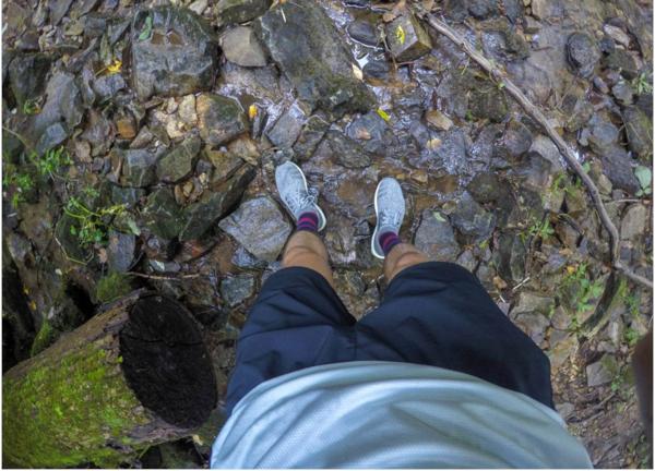 ultra boost uncaged shoes on feet