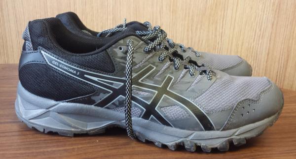 asics gel sonoma 3 mens trail running shoes