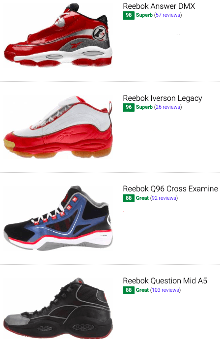 allen iverson basketball shoes Online 