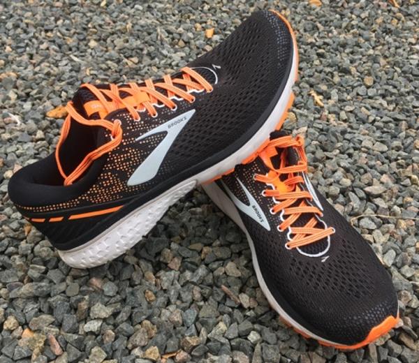 brooks ghost 1 orange