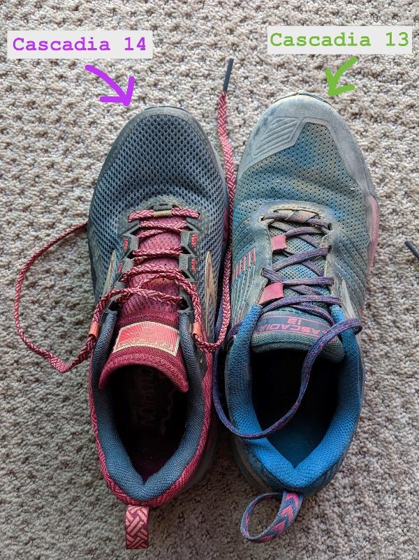 brooks cascadia 14 red