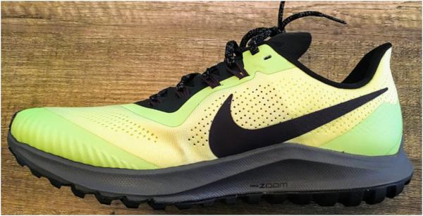 nike air zoom pegasus 36 trail yellow