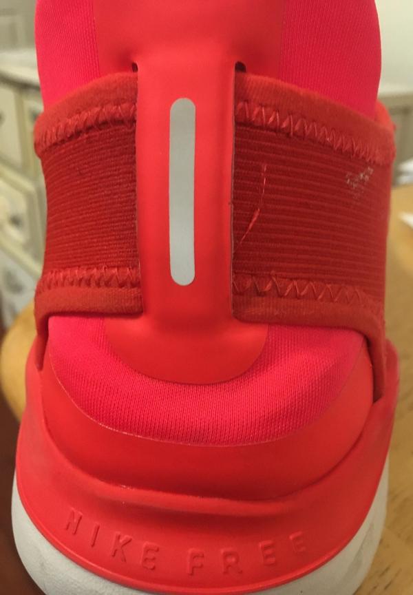 nike free rn red