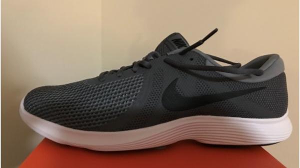 nike revolution 4 ladies trainers grey