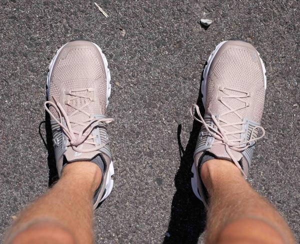 on cloud swift shoes
