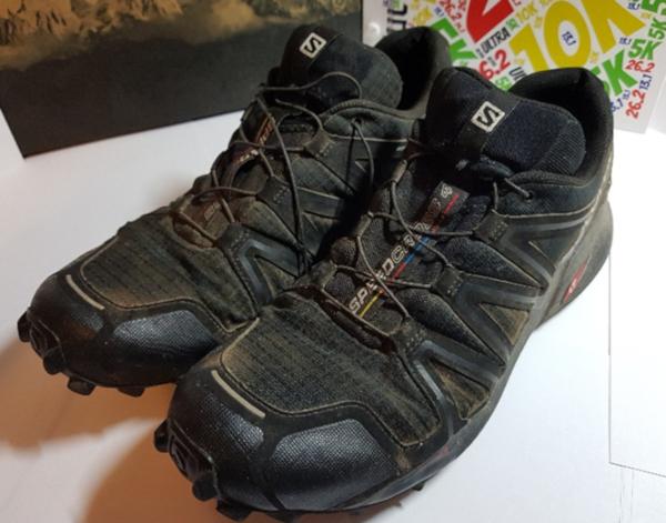 SALOMON Mens Speedcross 4 Wide Trail Running Shoes 