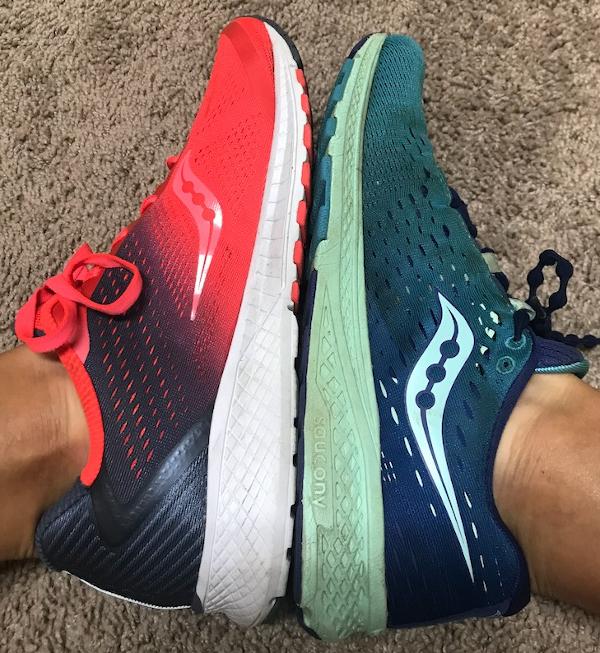 saucony breakthru 3 vs 4