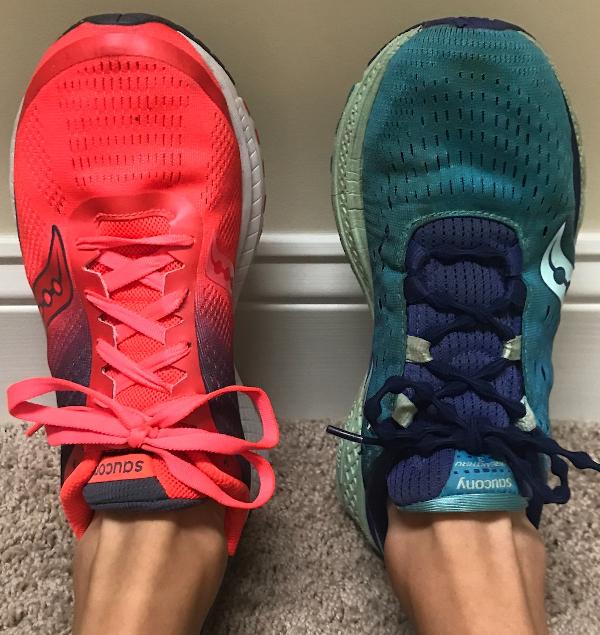 saucony ride vs breakthru