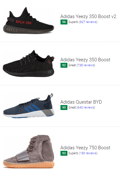 adidas boost casual shoes