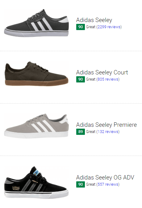 Save 29% on Adidas Seeley Sneakers (9 