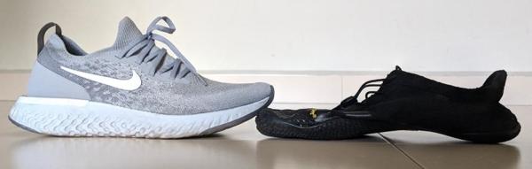 vibram vs nike free