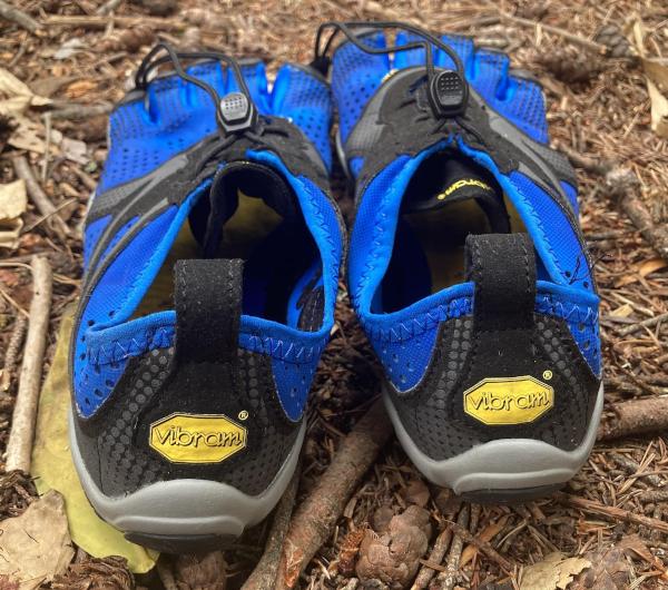 running in vibrams on concrete