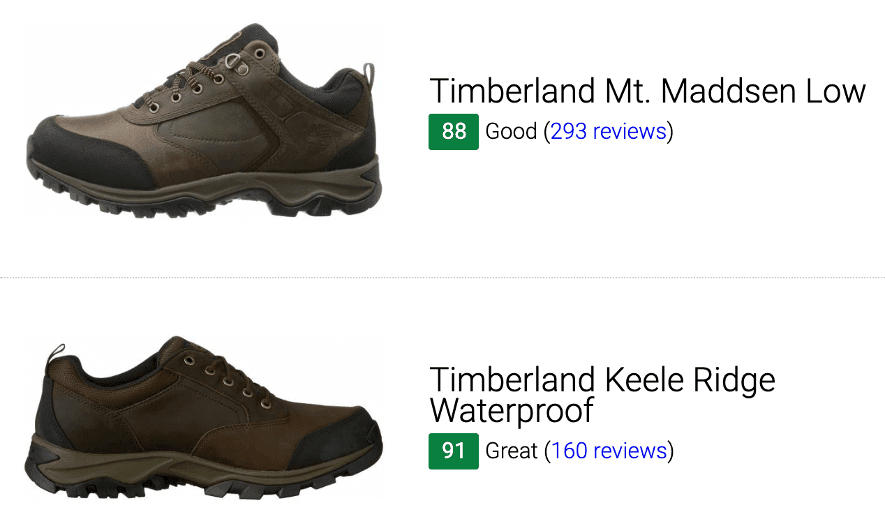 Timberland Grade School Size Chart