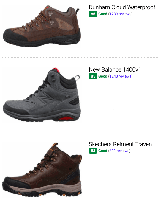 Save 19% on X-wide Hiking Boots (4 