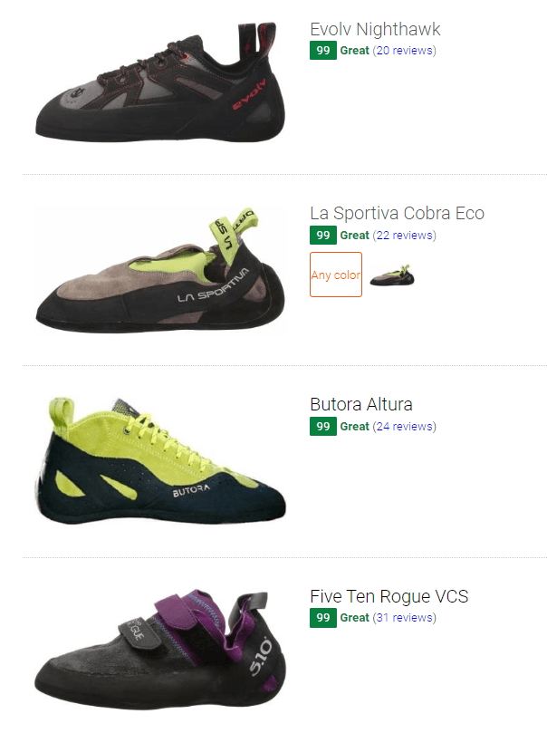 Save 37% on Neutral Climbing Shoes (46 