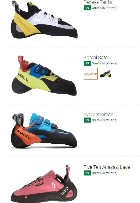 vegan climbing shoes