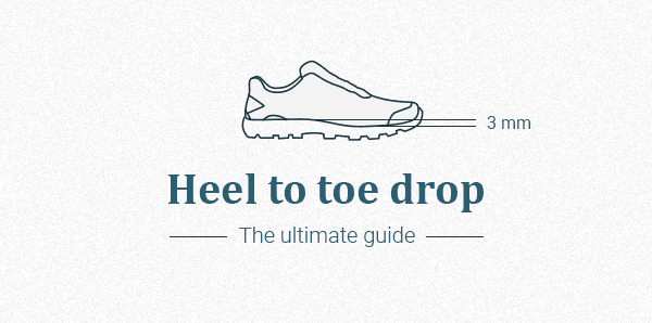 running shoe drop chart