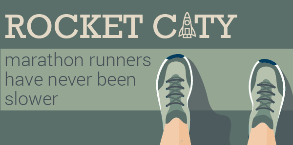 Rocket city marathon runners have never been slower