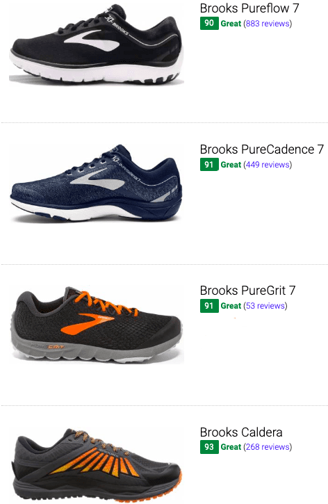 best brooks low drop running shoes