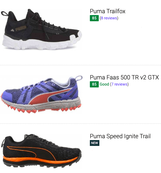 puma all terrain shoes