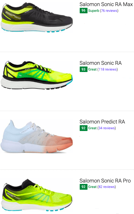 salomon running shoes reviews