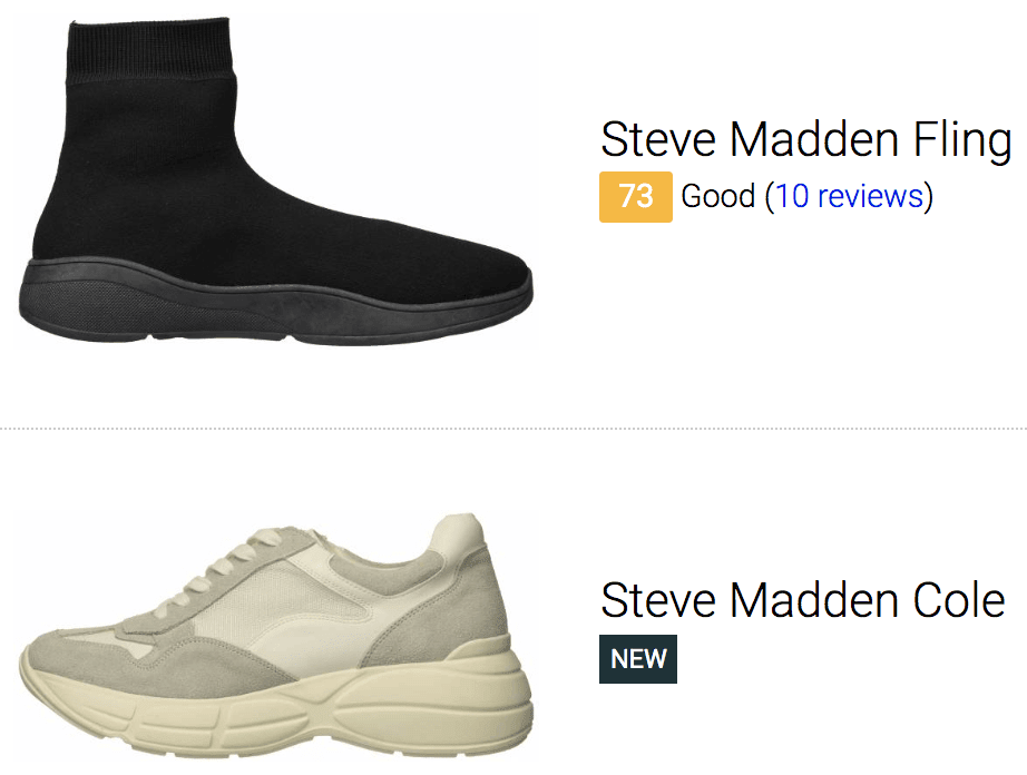 steve madden coin sneaker