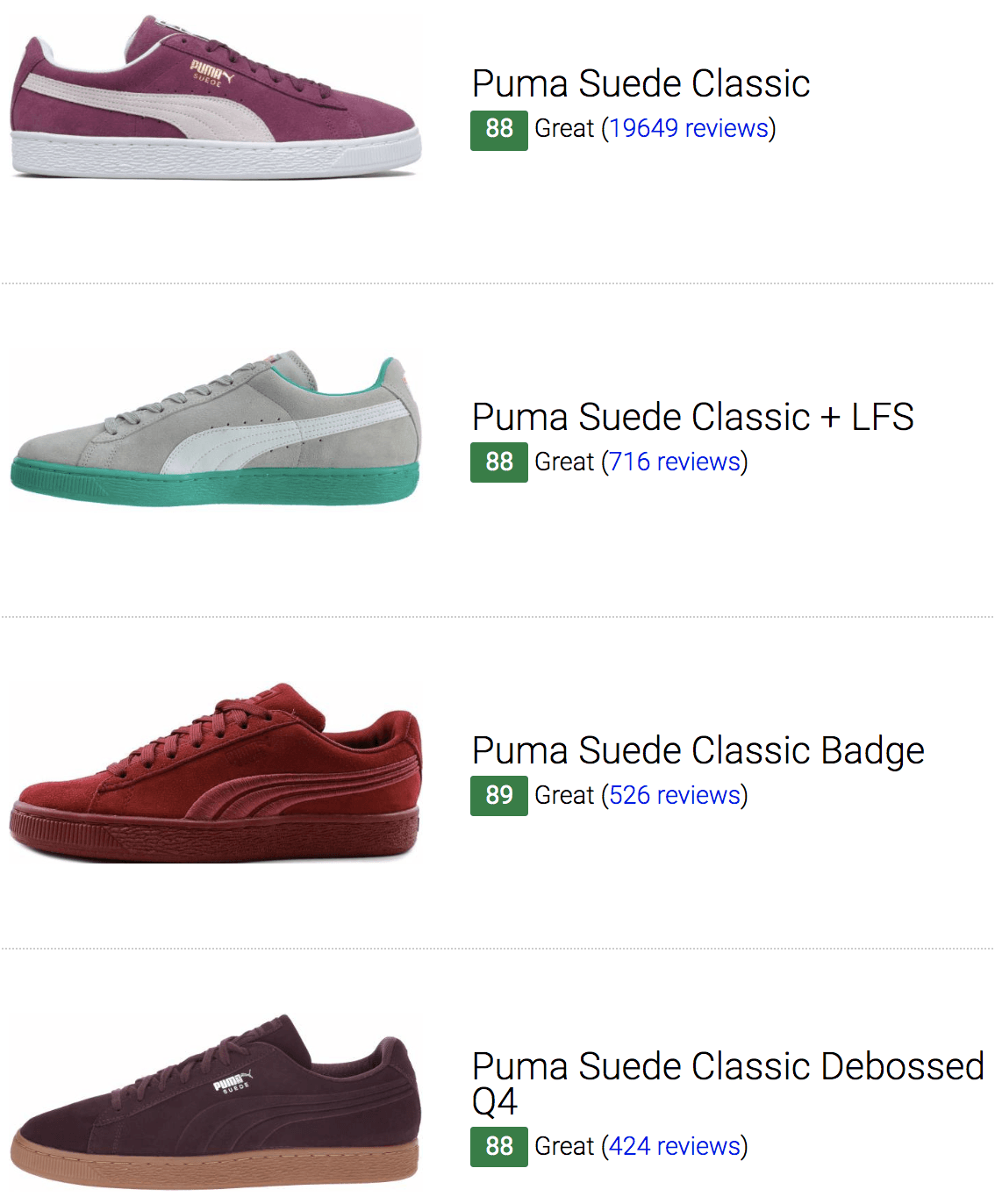 Save 51% on Puma Suede Sneakers (51 