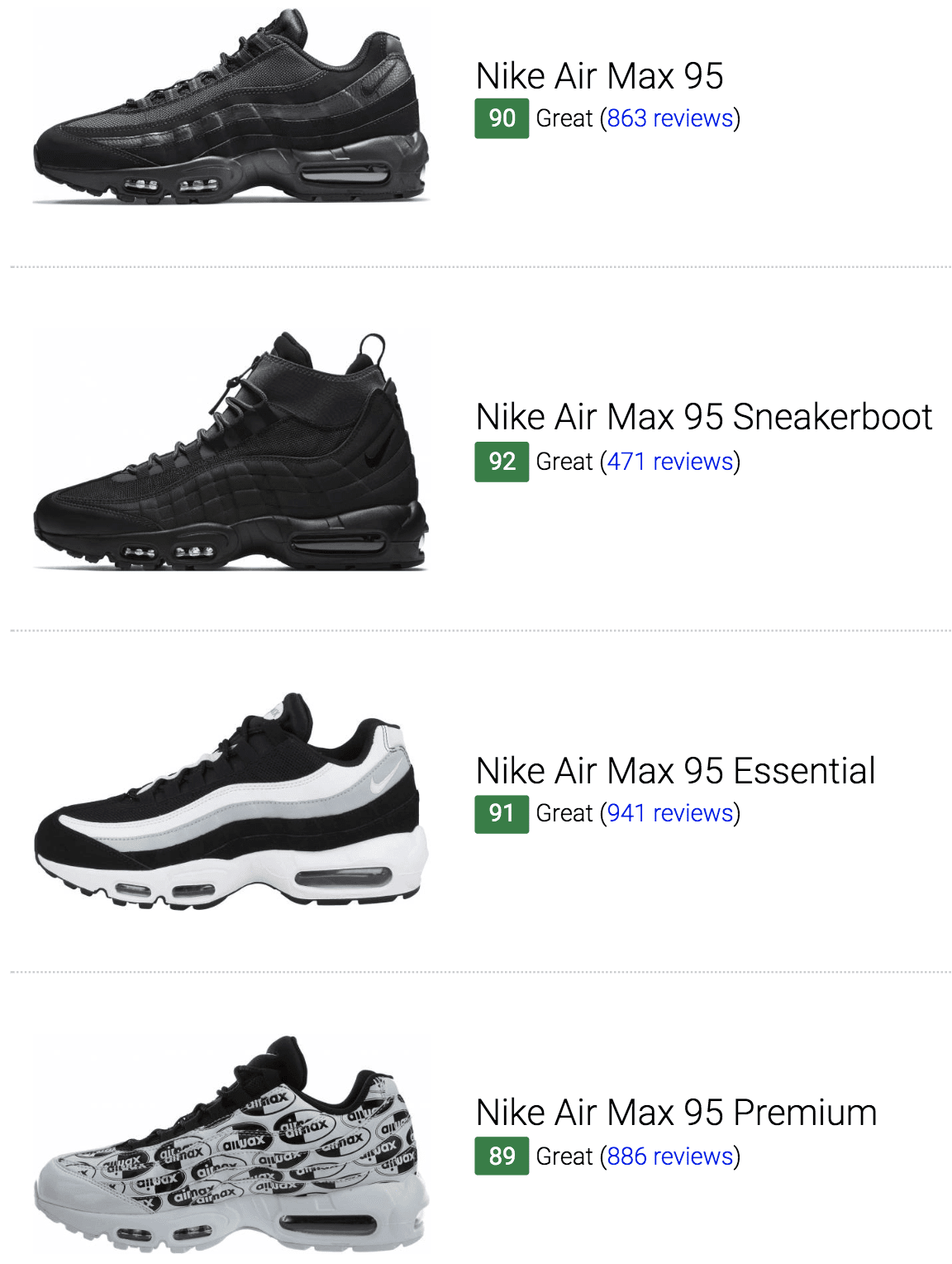 Save 20% on Nike Air Max 95 Sneakers 