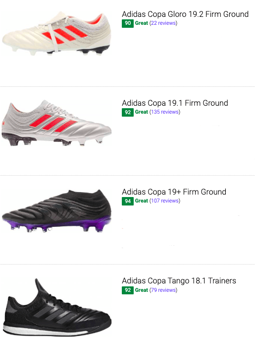 30 Best Adidas Copa Soccer Cleats Buyer S Guide Runrepeat